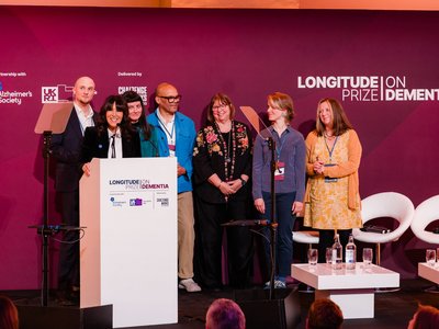 CrossSense wins the Longitude Prize on Dementia